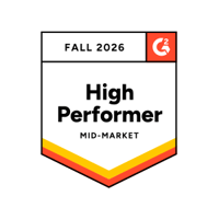 G2 High Performer mid market