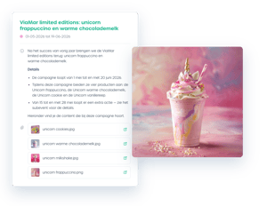 Campagne detail marketing kalender