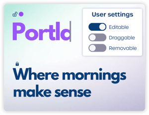 Adjust template settings for users