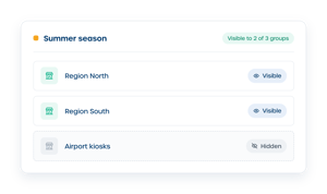 marketing calendar visibility settings